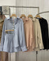 MATINEE Spring Collar Down Stylish Shirt With Skirt Sets